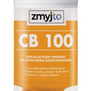 CB 100 - preparat do czyszczenia kostki brukowej, ZMYJTO